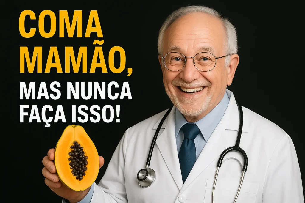 Coma Mamão, Mas Nunca Cometa Esse Erro ao Consumir