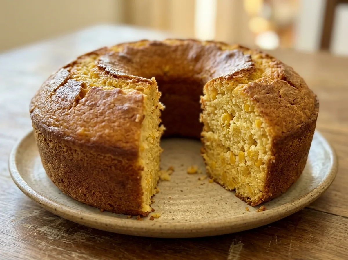 Bolo de Milho de Liquidificador