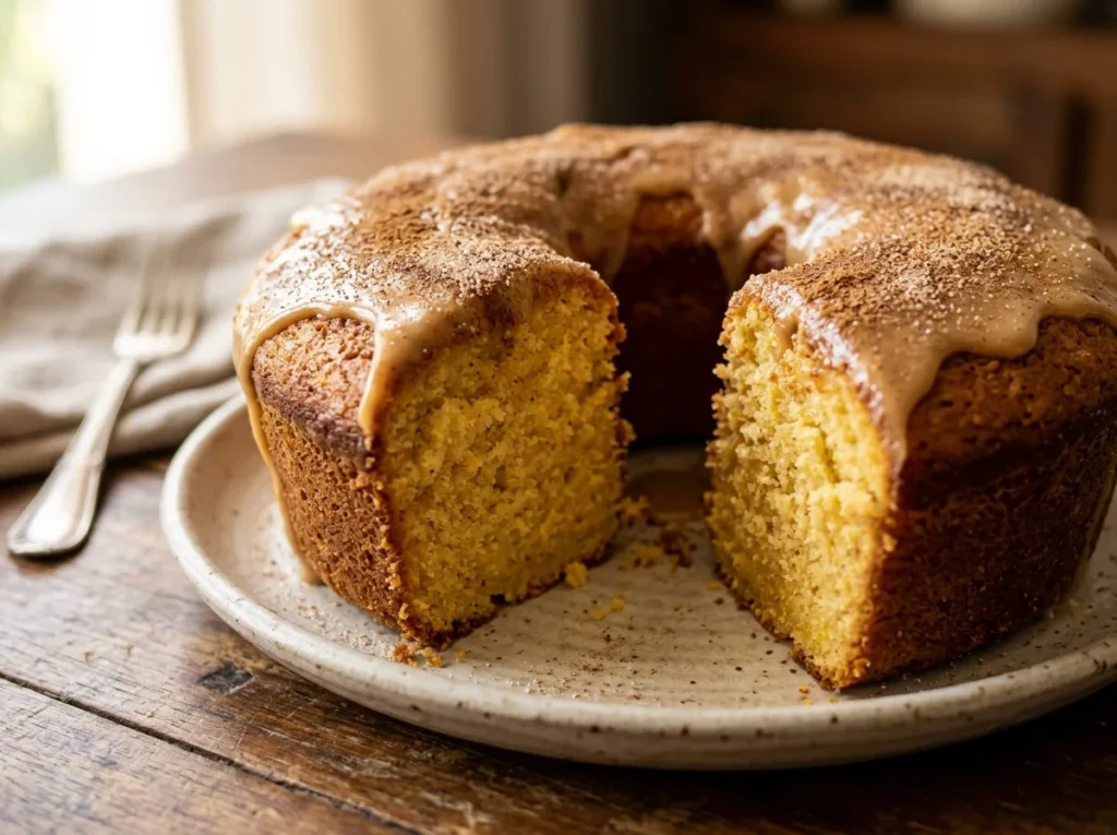Bolo de Fubá de Liquidificador