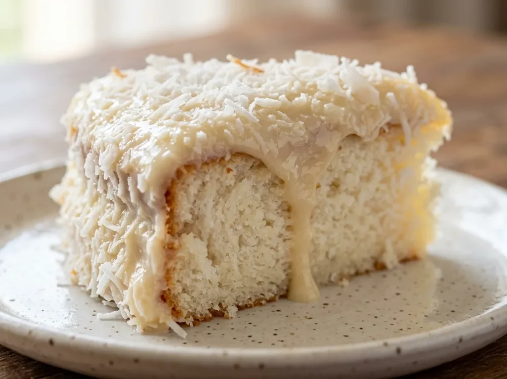 Bolo de Coco de Liquidificador