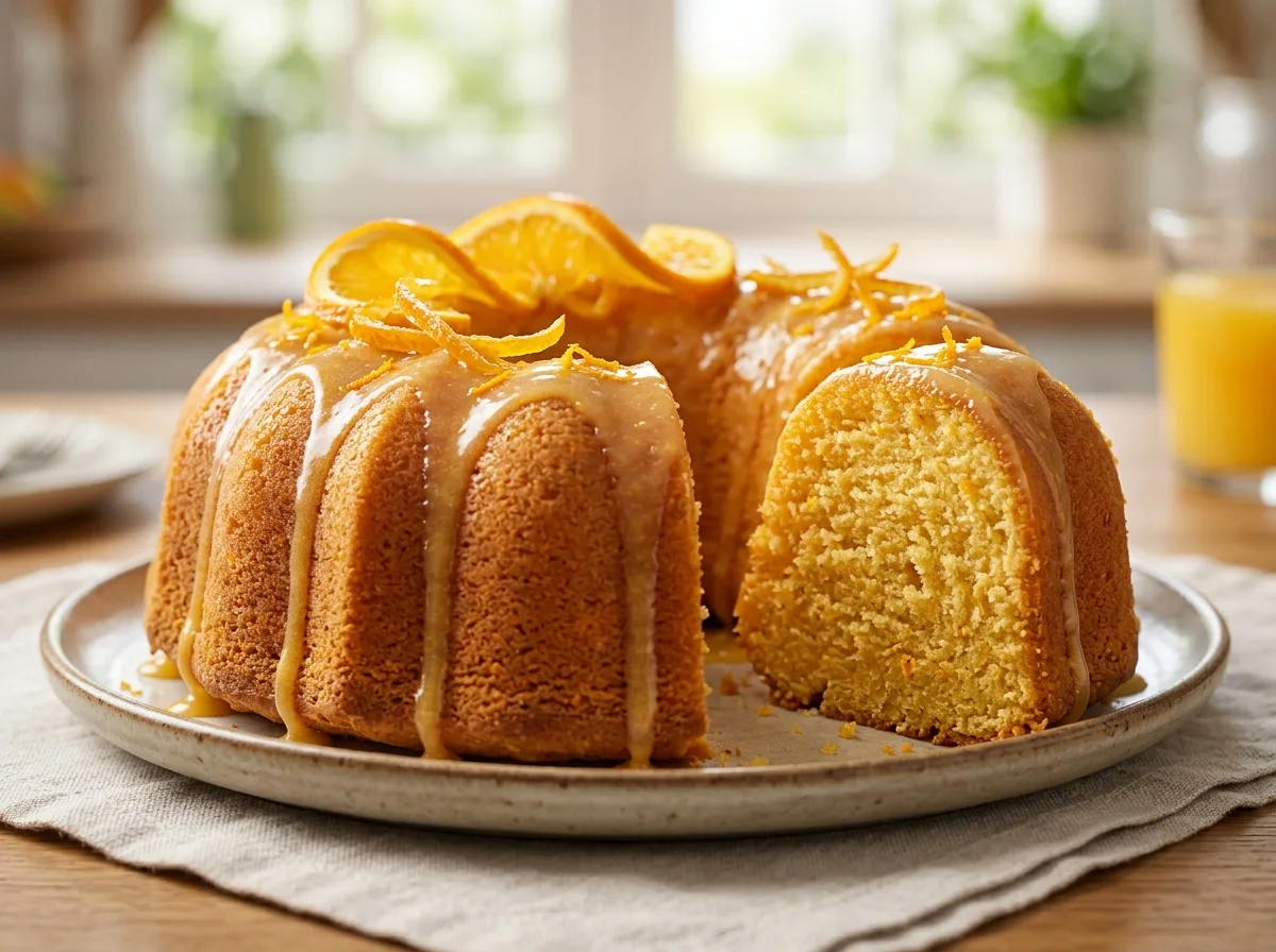Bolo de Laranja Fofinho