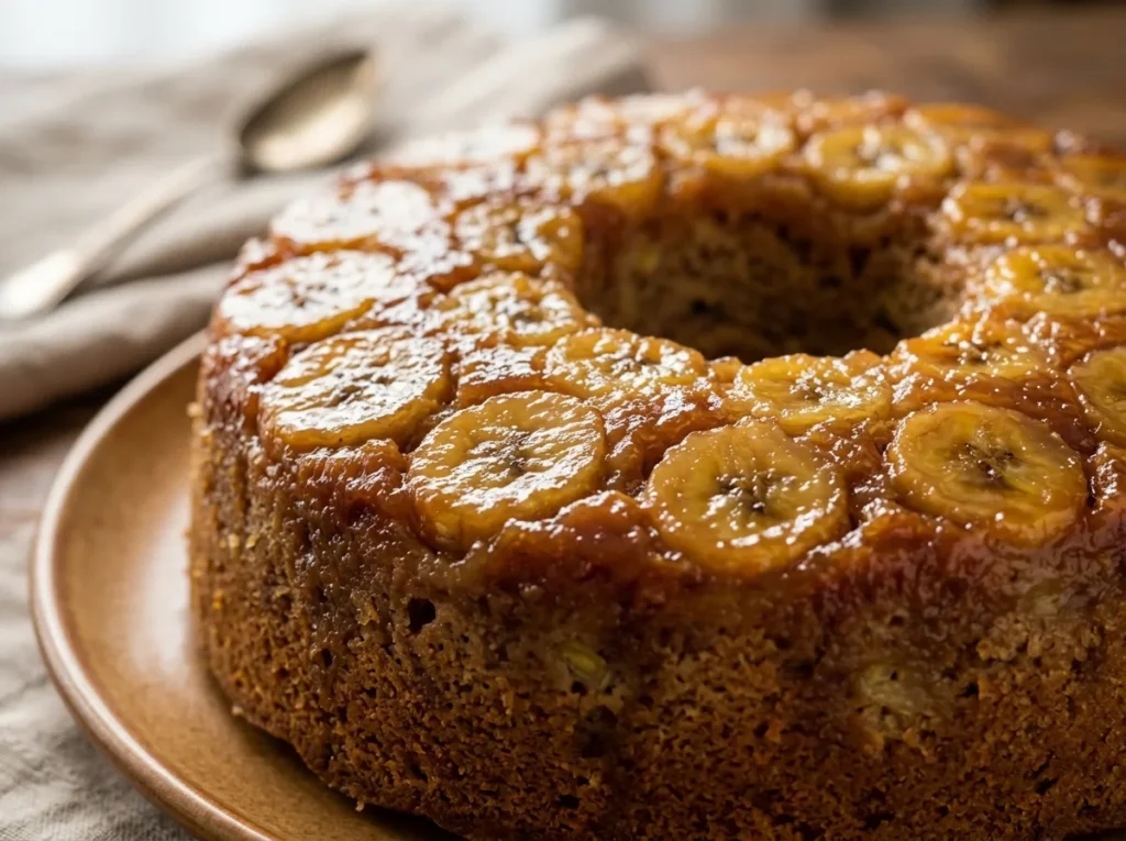Bolo de Banana de Liquidificador