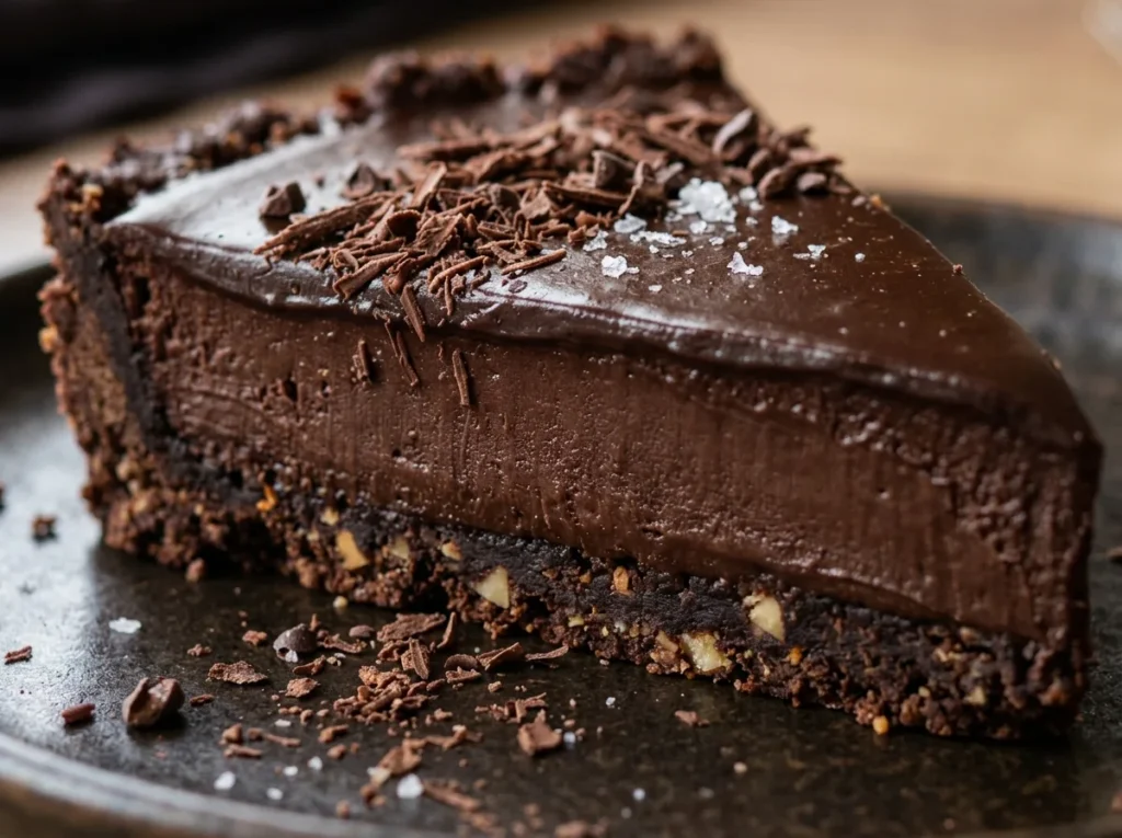 Torta de Chocolate com Base Crocante