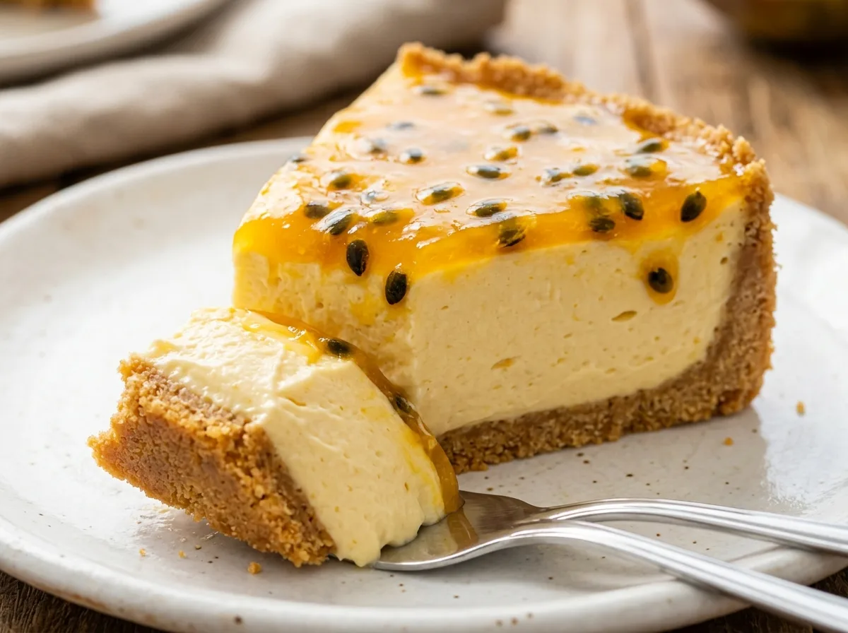 Torta de Maracujá Gelada