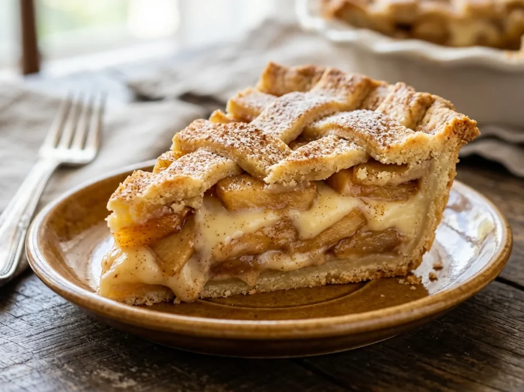 Torta de Maçã Cremosa