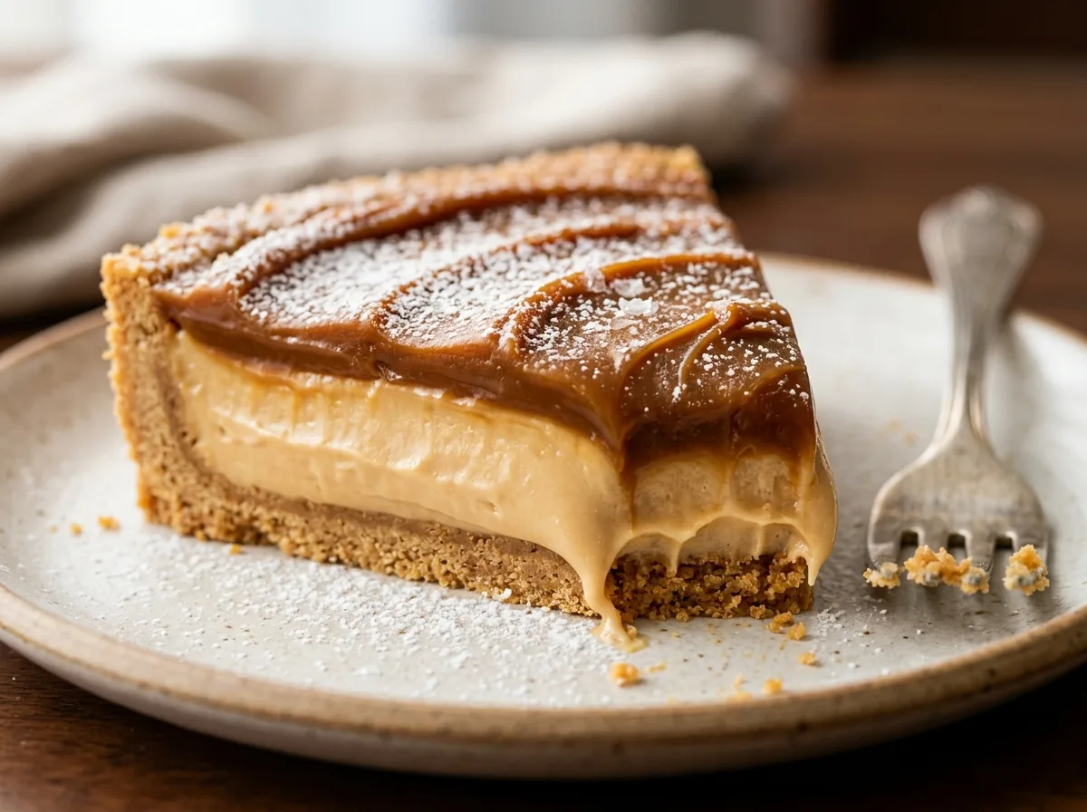 Torta de Doce de Leite Cremosa
