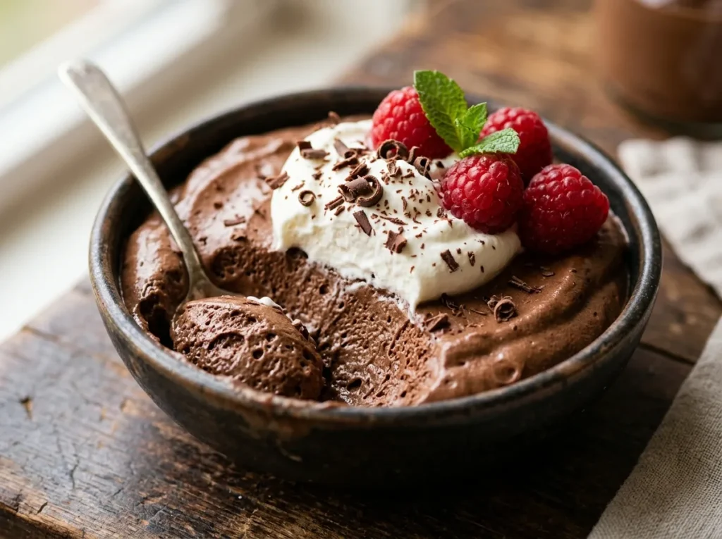 Mousse de Chocolate Fácil