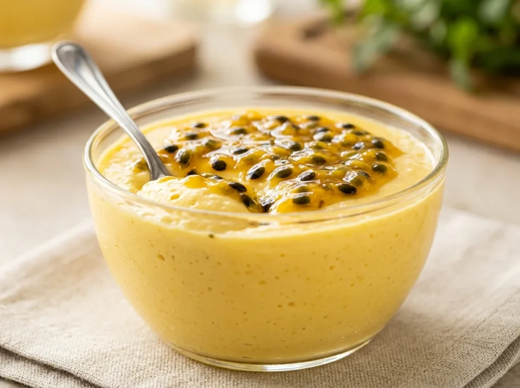 Mousse de Maracujá Fácil