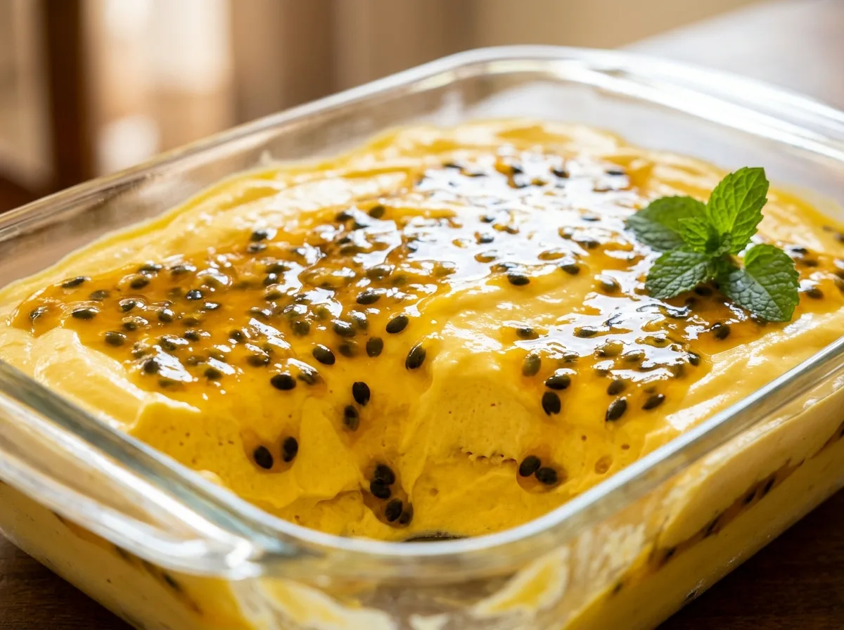 Mousse de Maracujá na Travessa