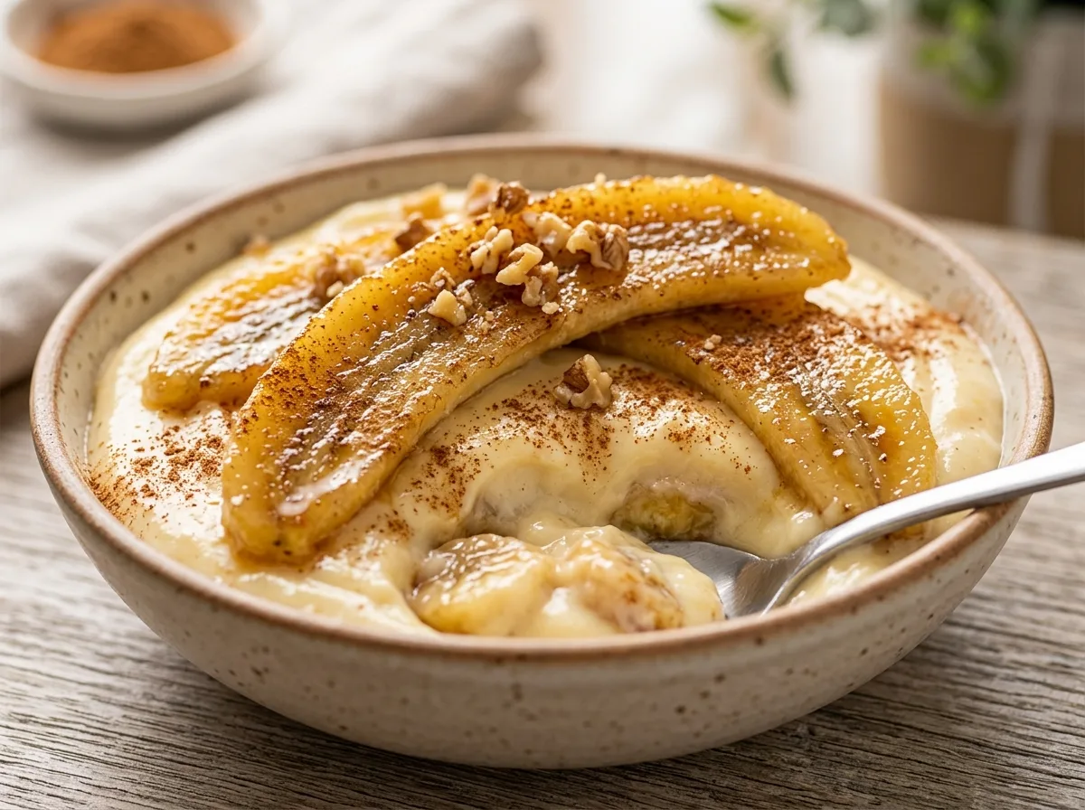 Doce Cremoso de Banana Fácil