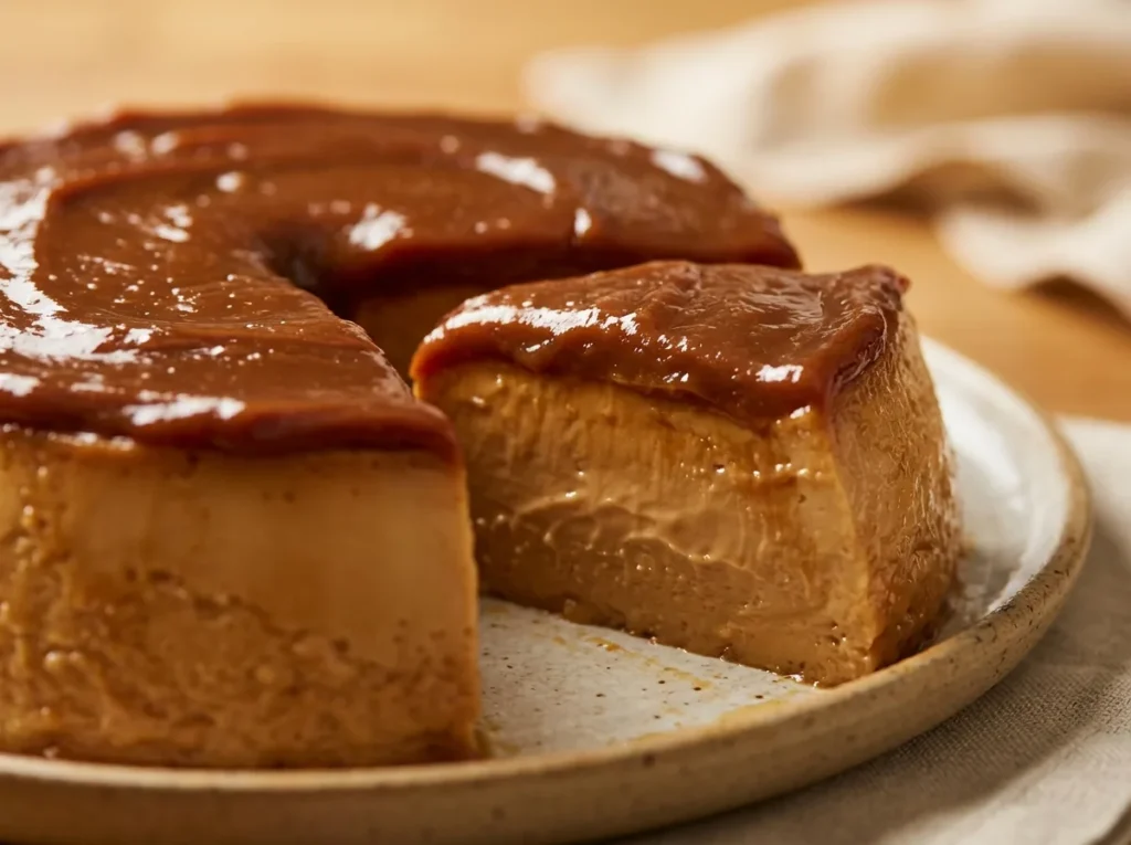 Pudim de Doce de Leite sem Forno