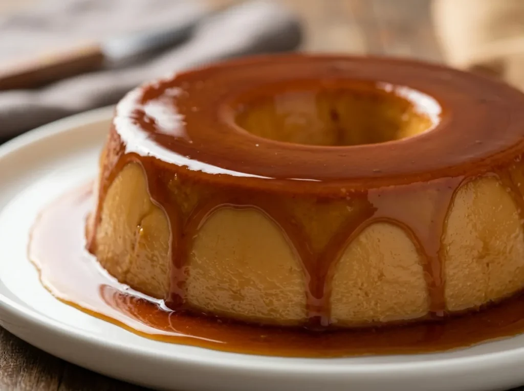 Pudim de Doce de Leite de Liquidificador