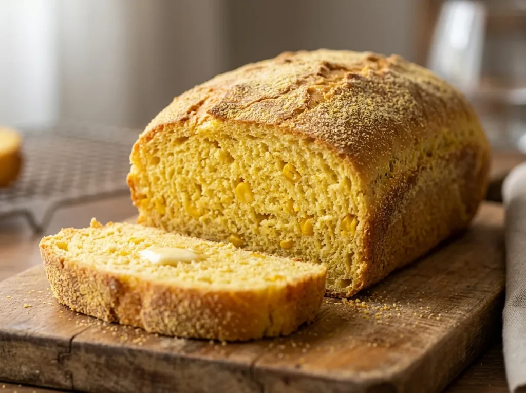 Pão de Milho Caseiro
