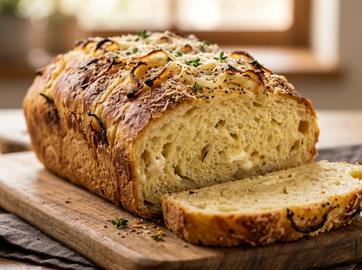 Pão de Cebola Caseiro