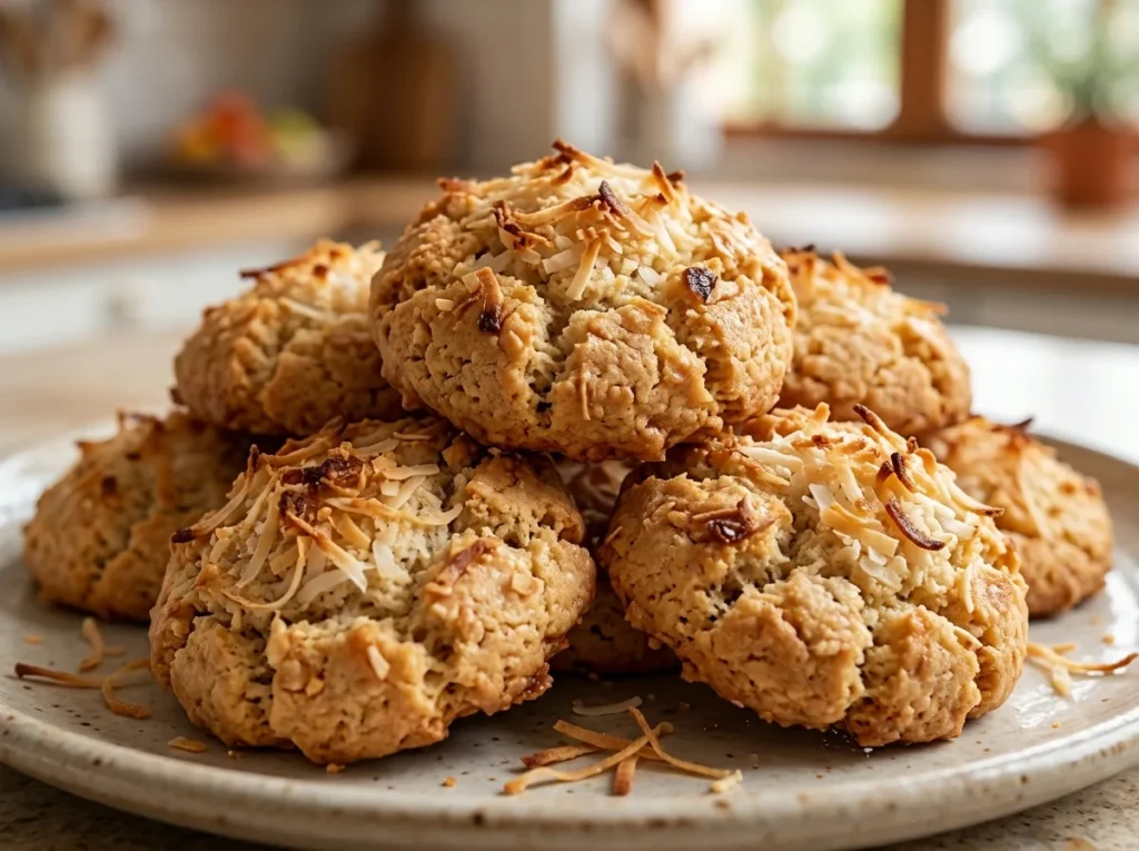 Biscoito de Coco Crocante