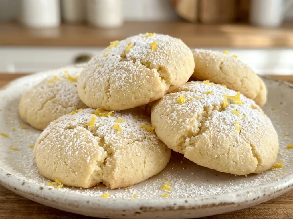 Biscoito de Limão Amanteigado