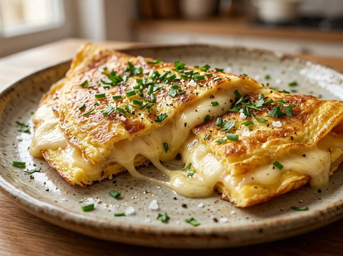 Omelete de Queijo Reforçado