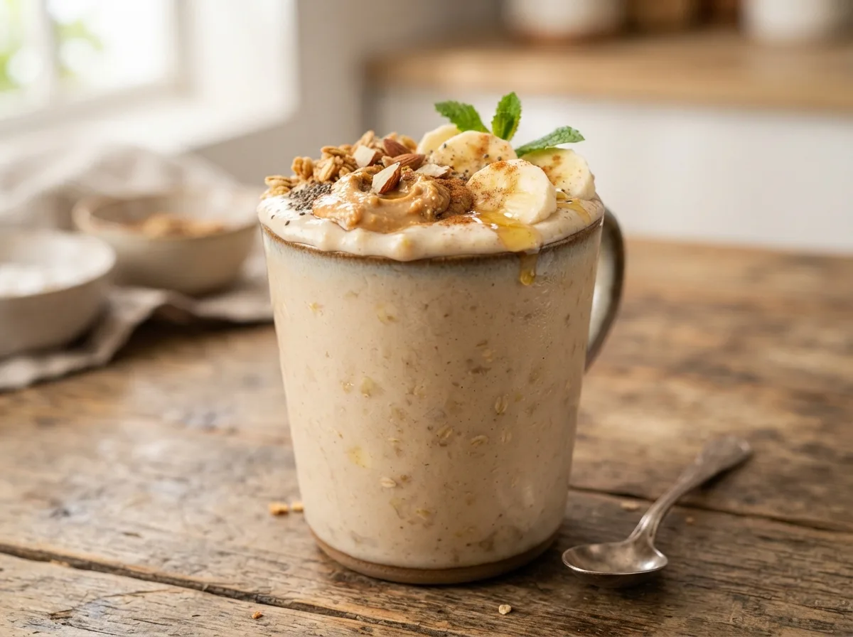 Vitamina de Banana Reforçado