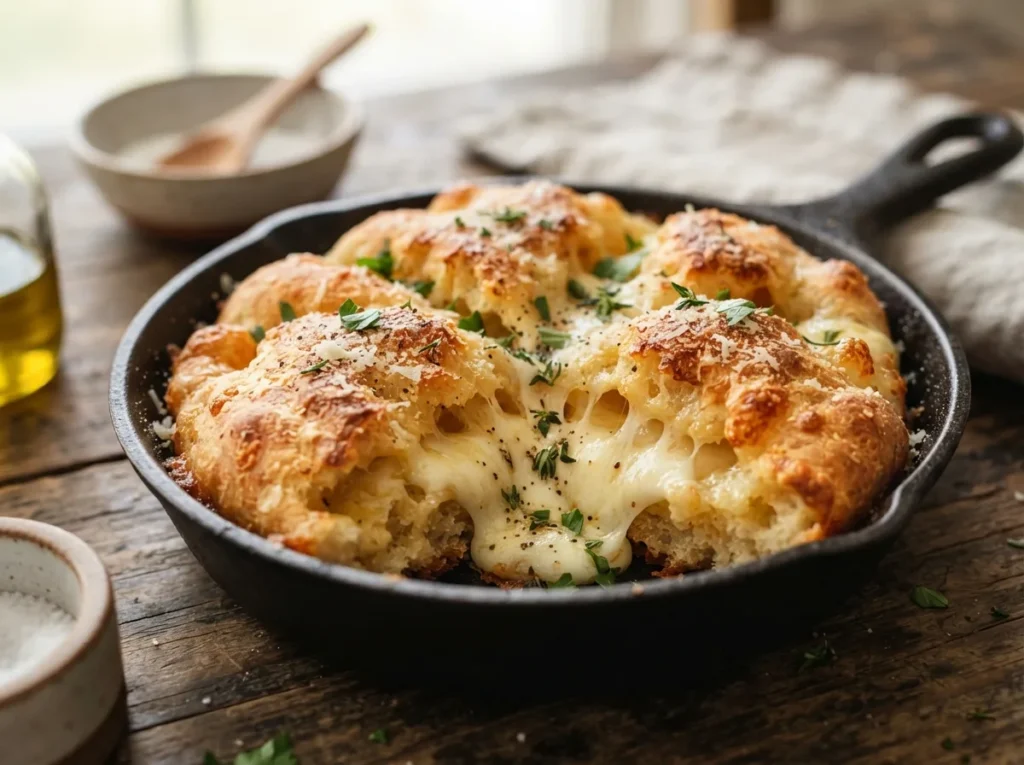 Pão de Queijo de Frigideira de Forno