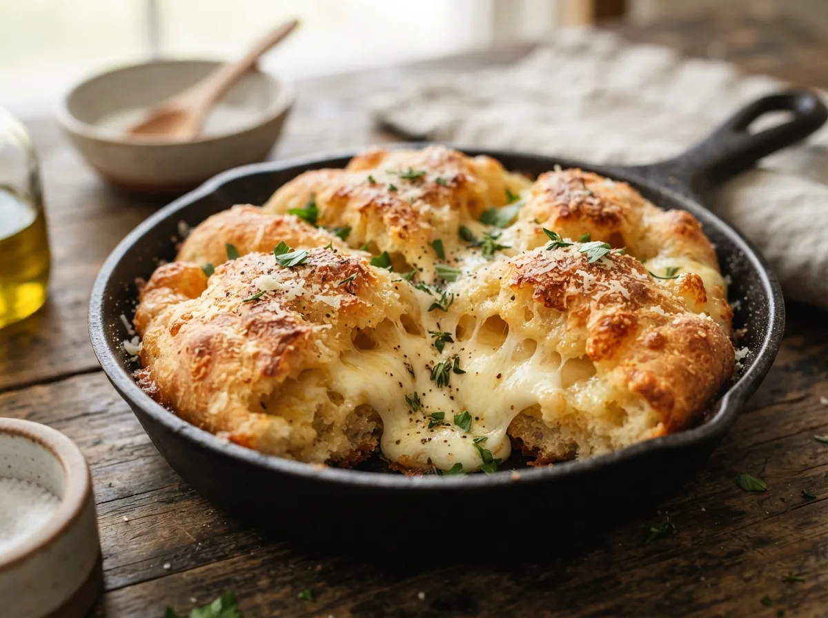 Pão de Queijo de Frigideira de Forno