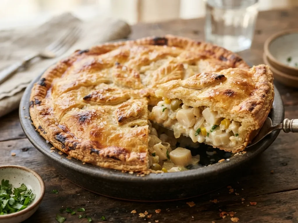 Empadão de Palmito de Forno