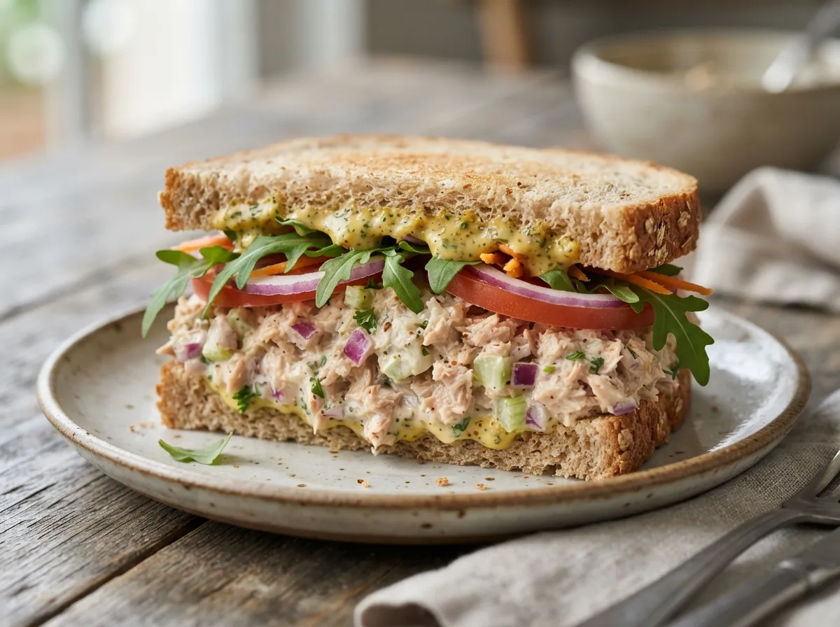 Sanduíche Natural de Atum com Molho Especial