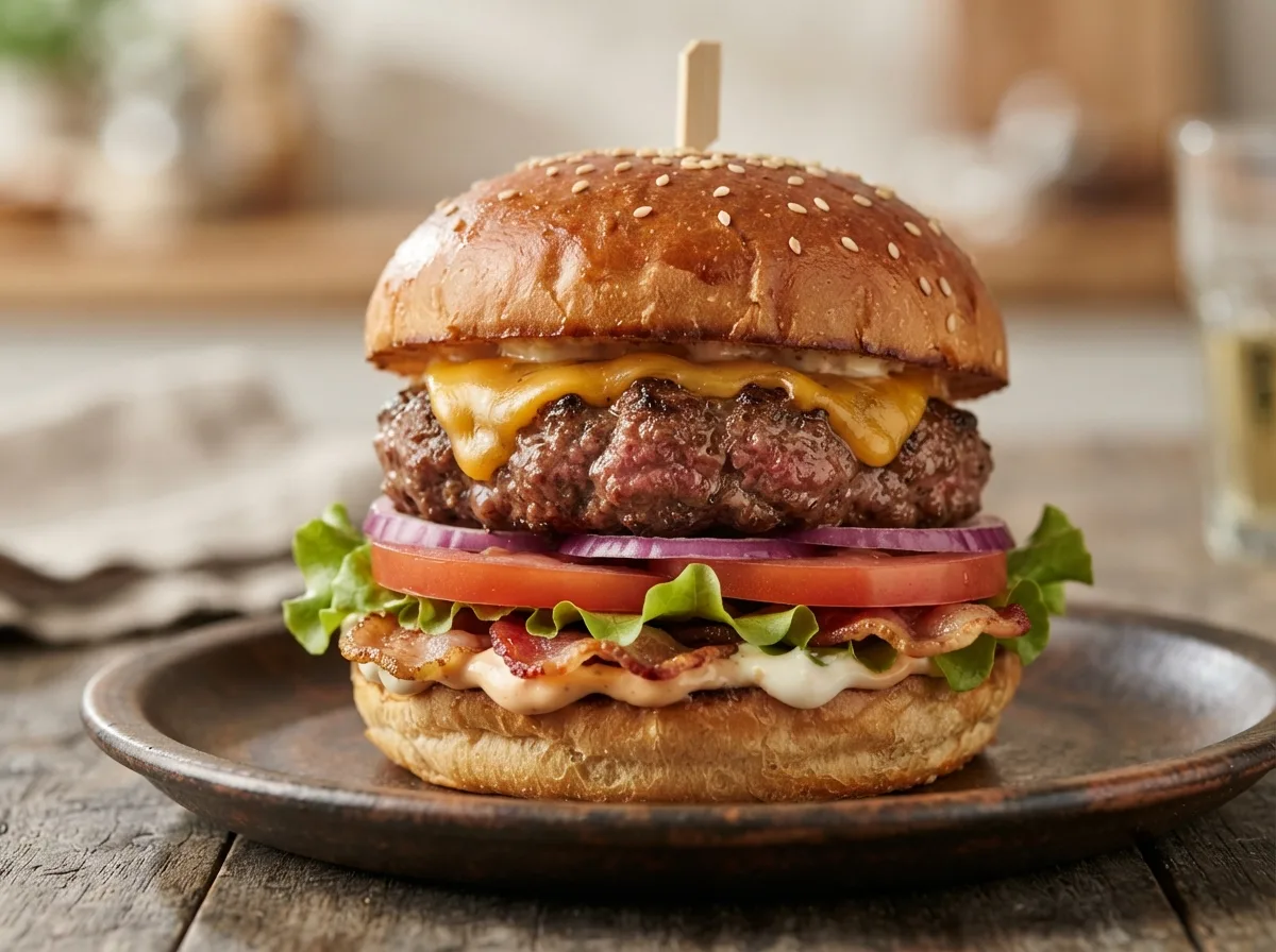 Cheeseburger Caseiro Completo