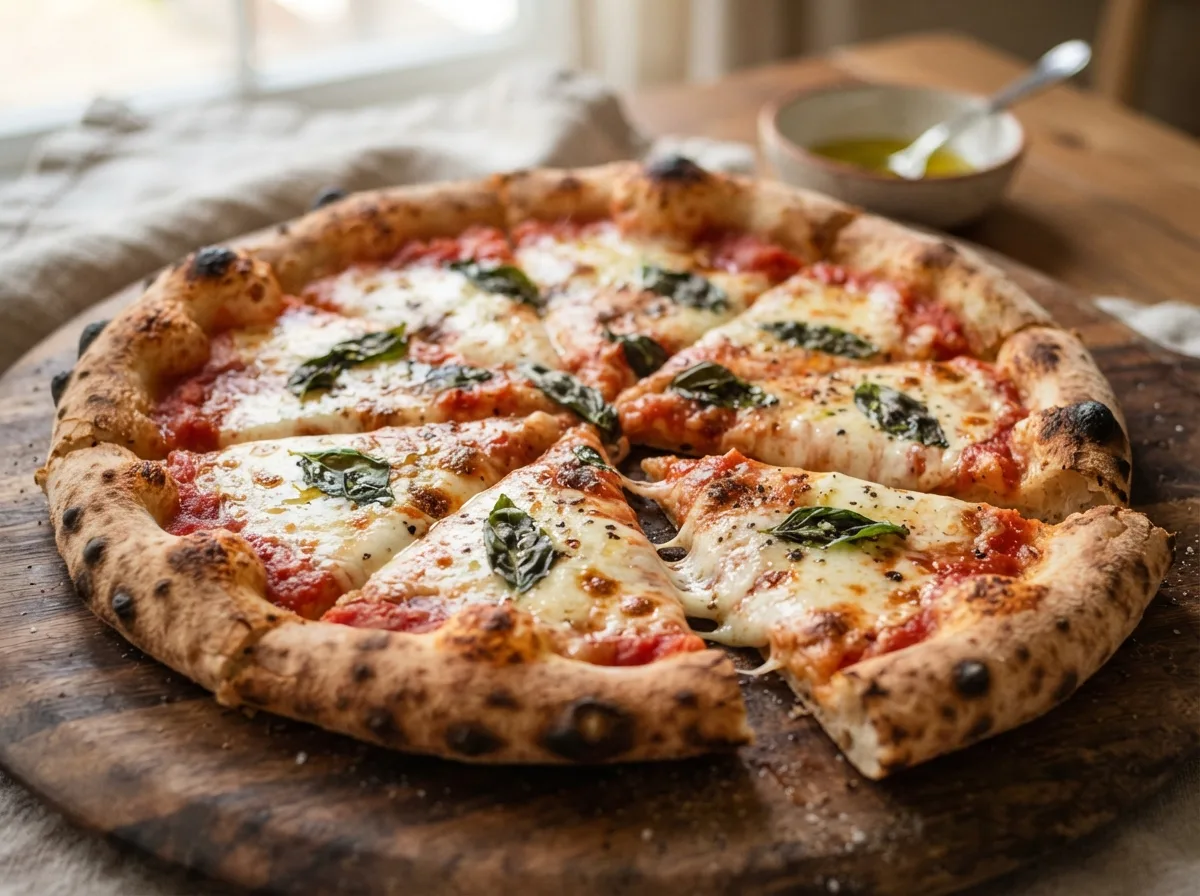Pizza Marguerita Caseira