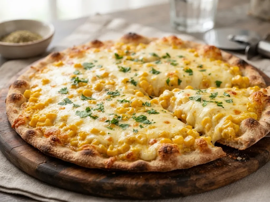 Pizza de Milho de Massa Fina