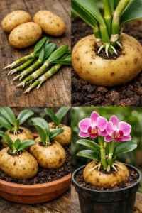 Orquídeas, como propagá-las infinitamente com uma batata – os jardineiros ensinam