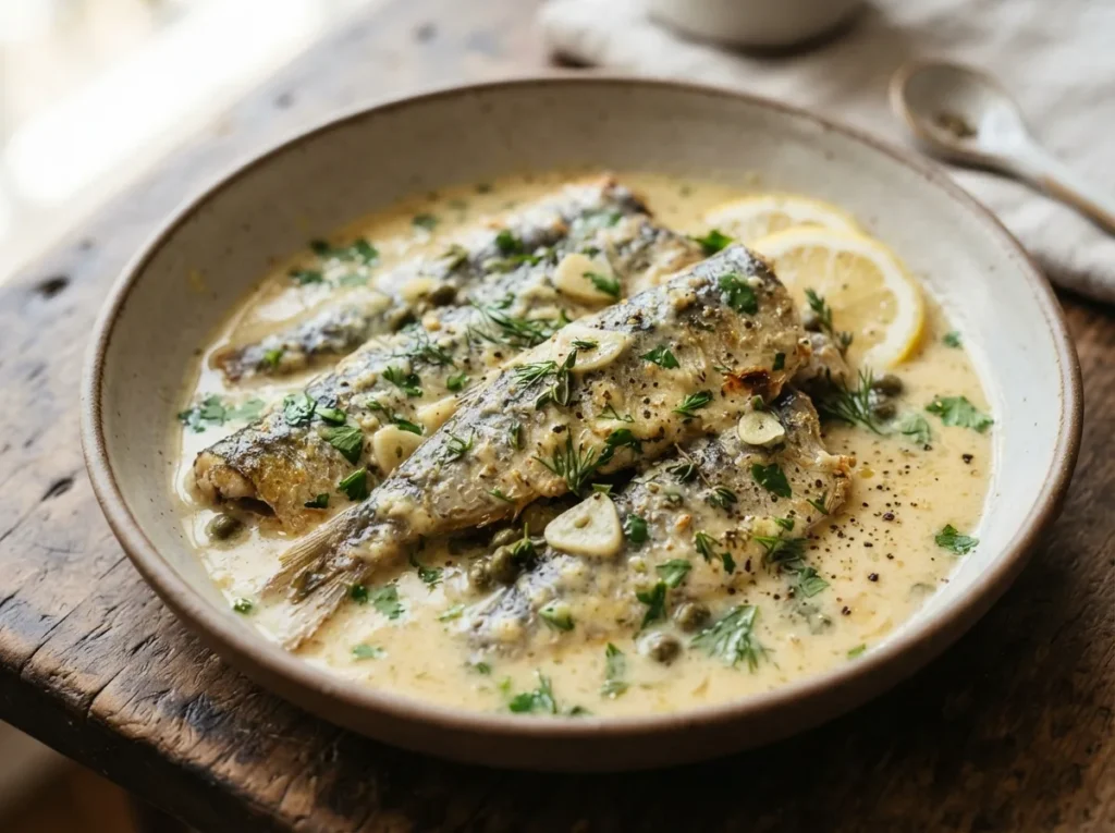 Sardinha com Molho de Limão