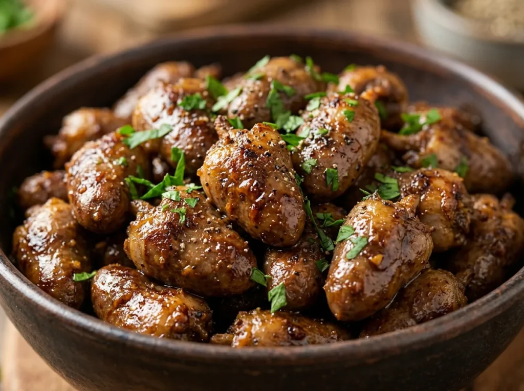 Coração de Frango com Tempero Especial