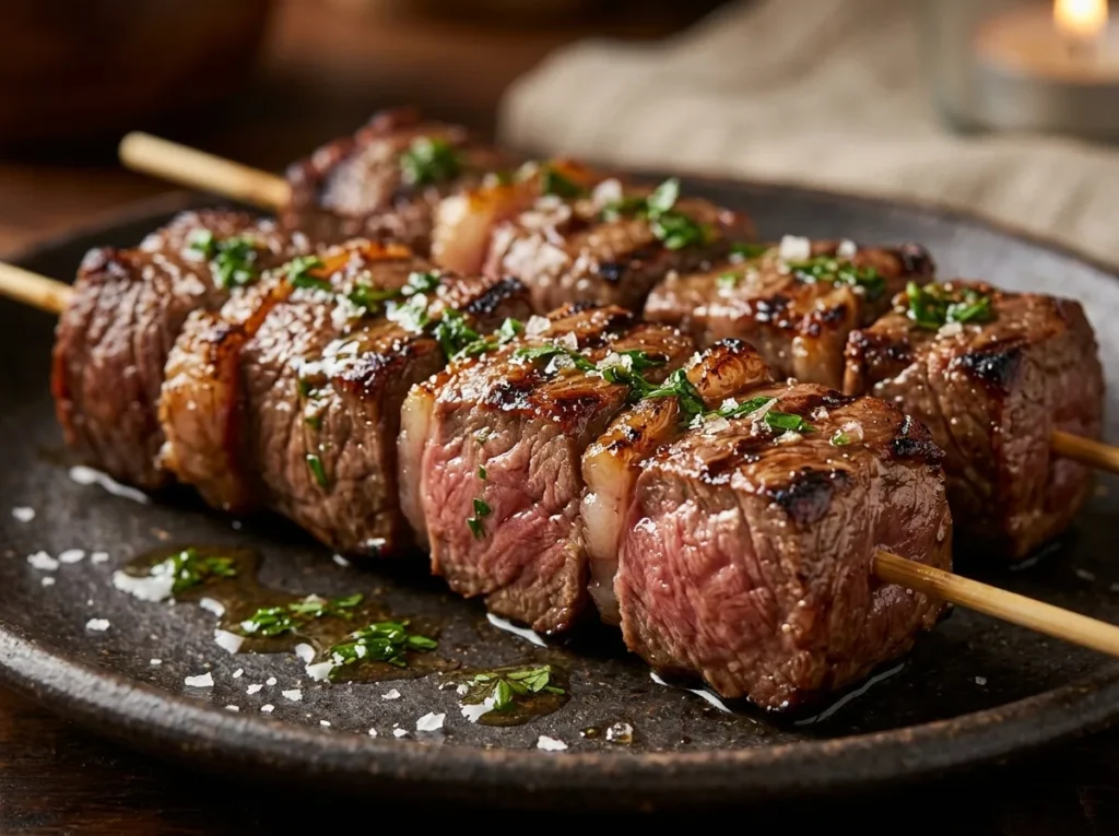 Espetinho de Carne Suculento