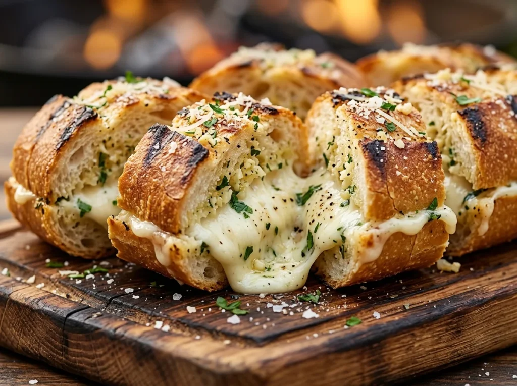 Pão de Alho na Brasa