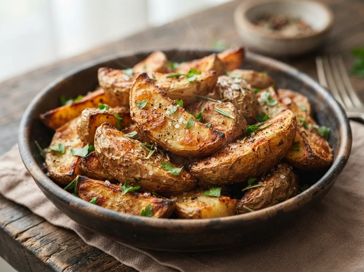Batata Rústica sem Óleo