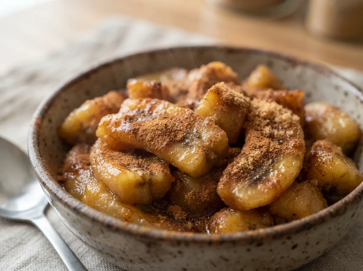 Banana com Canela sem Óleo