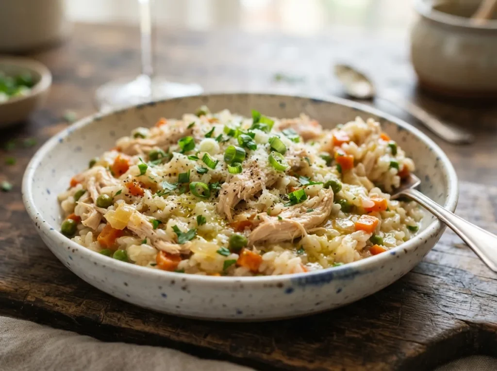 Risoto de Frango Soltinho