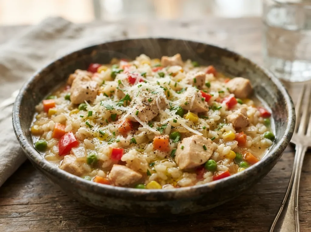 Risoto de Frango Completo