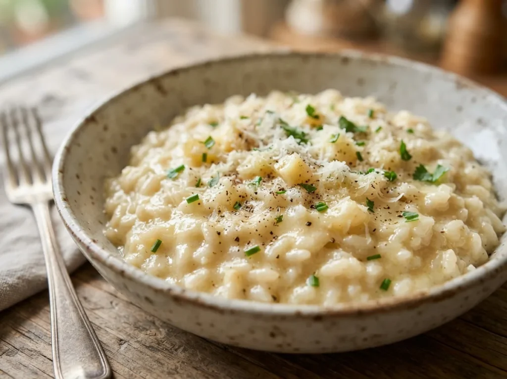 Risoto de Queijo Cremoso