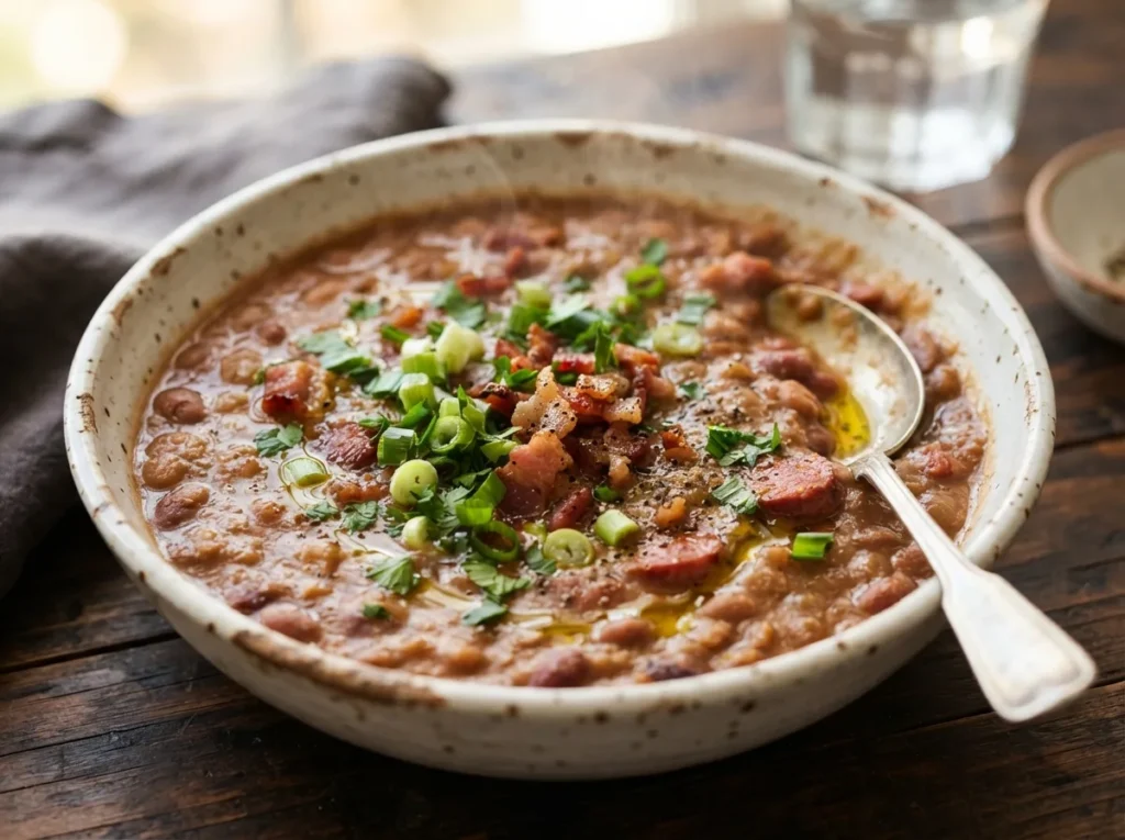 Sopa de Feijão Bem Temperado
