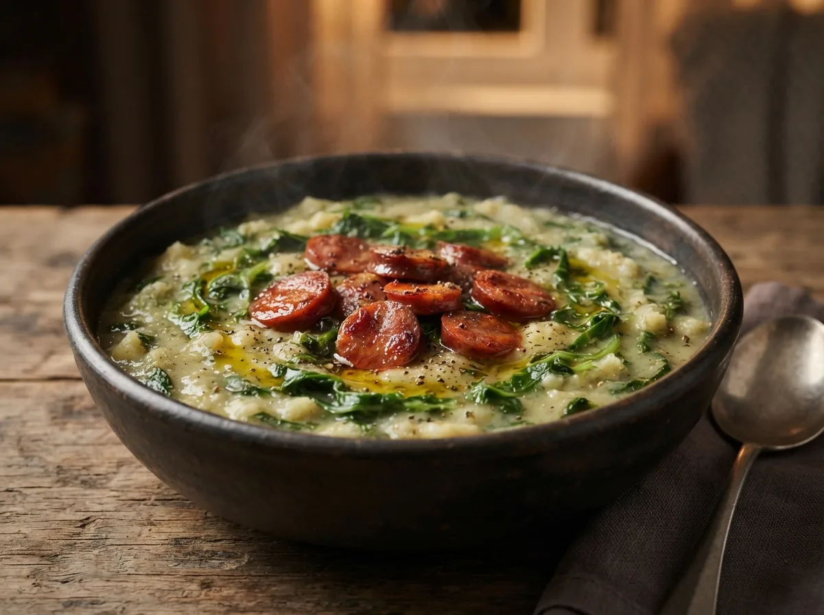 Caldo Verde para Noite Fria