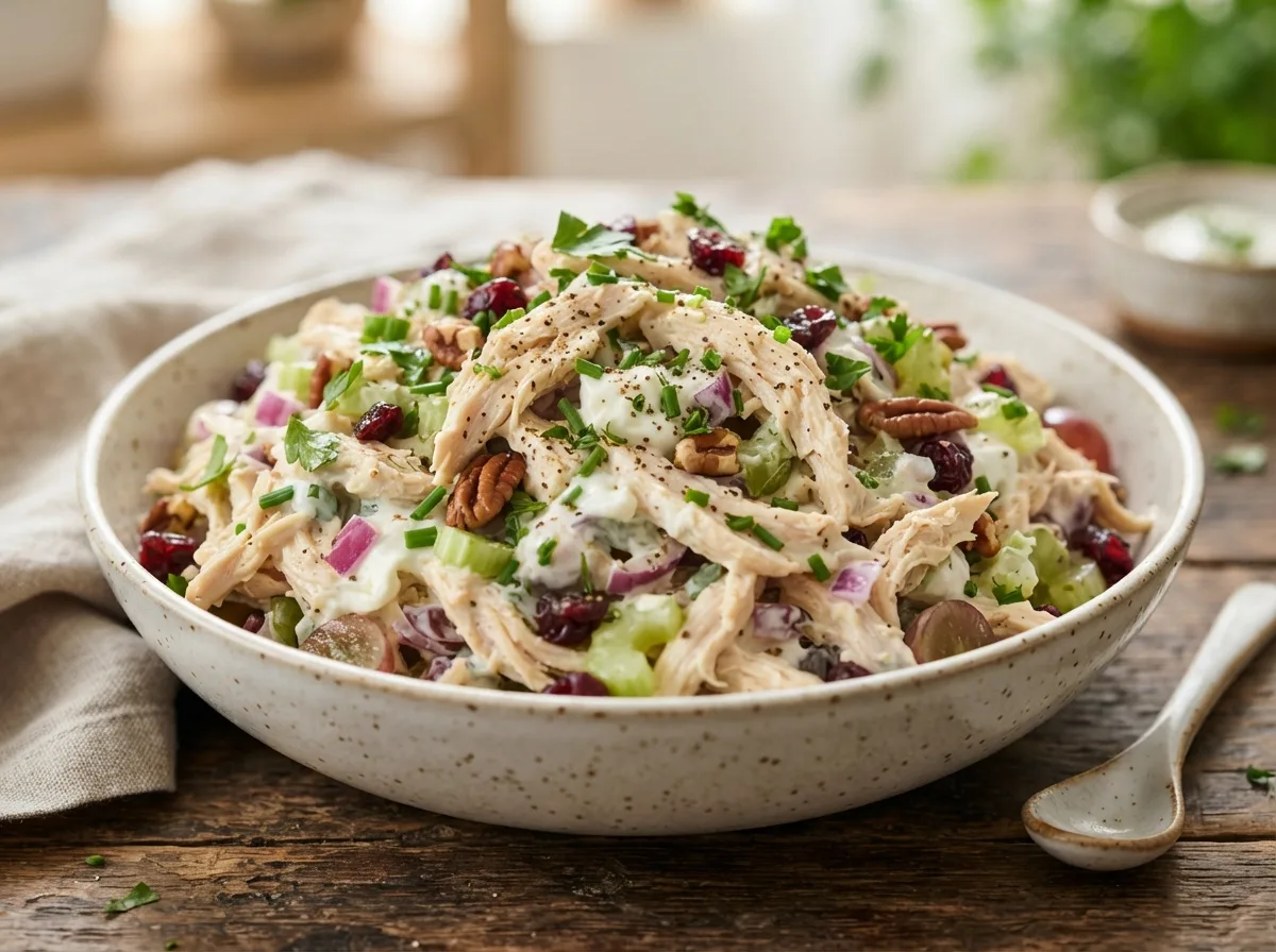 Salada de Frango Refrescante
