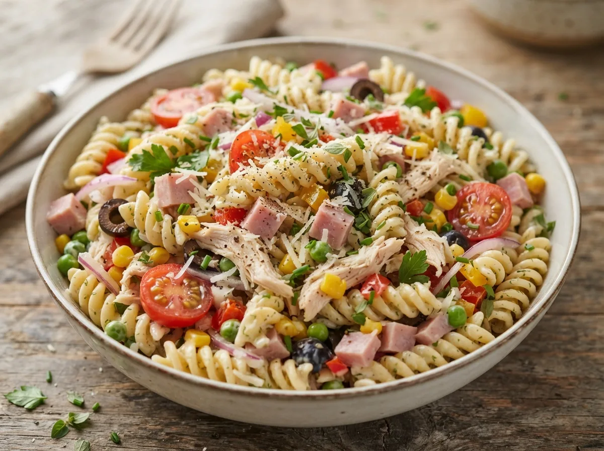 Salada de Macarrão Completa