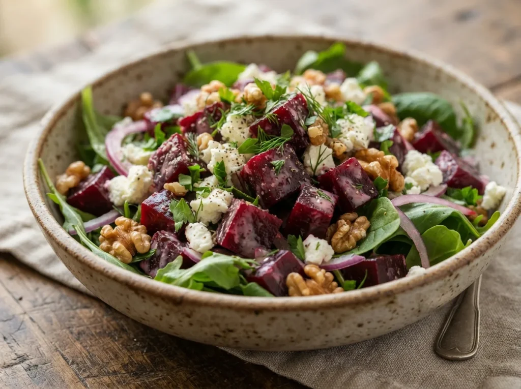 Salada de Beterraba Completa