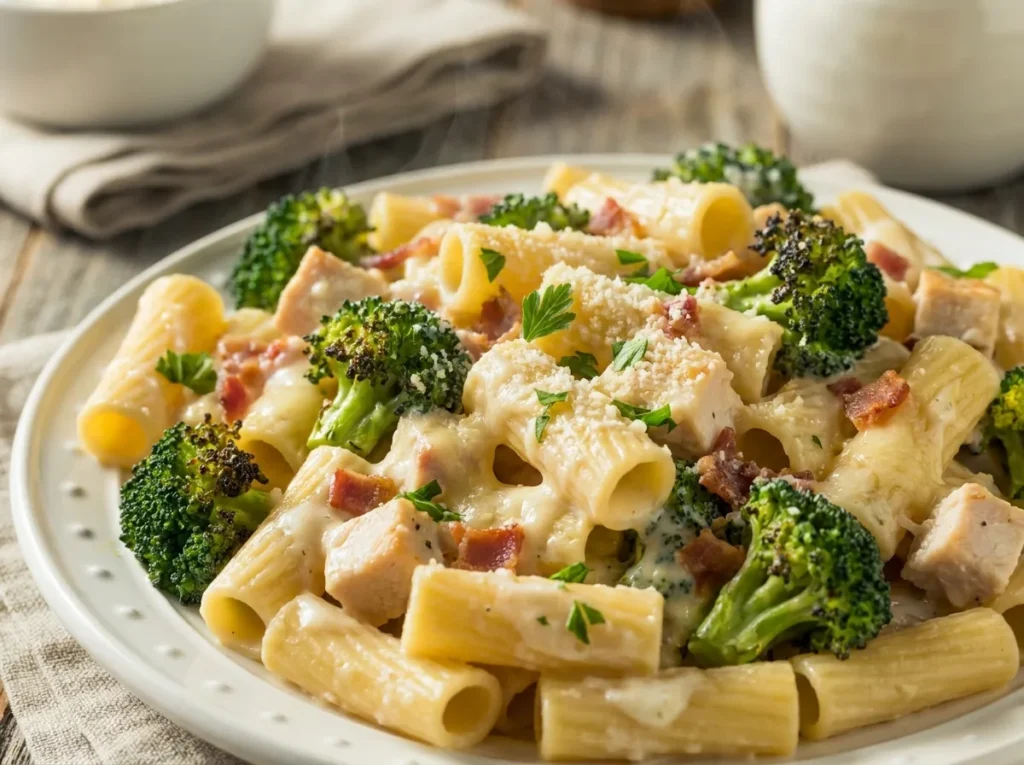 Macarrão com Brócolis Completa