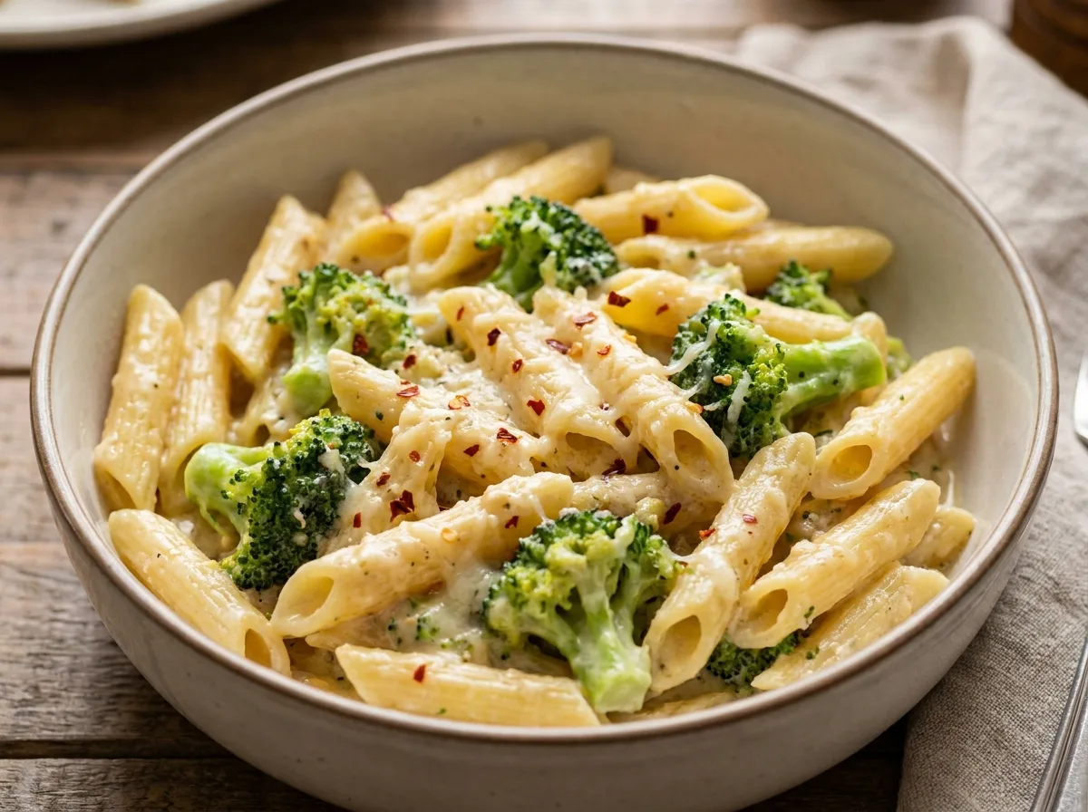 Macarrão com Brócolis Rica em Sabor