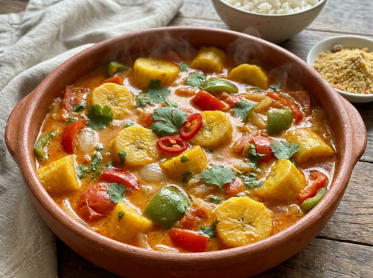 Moqueca de Banana-da-Terra Completa