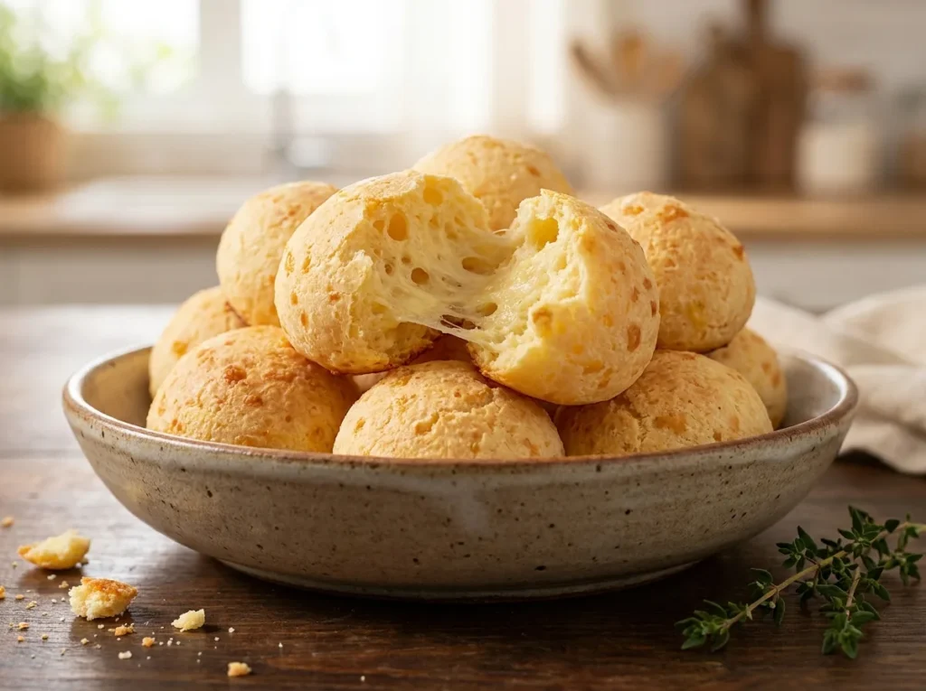 Pão de Queijo Low Carb de Preparo Rápido