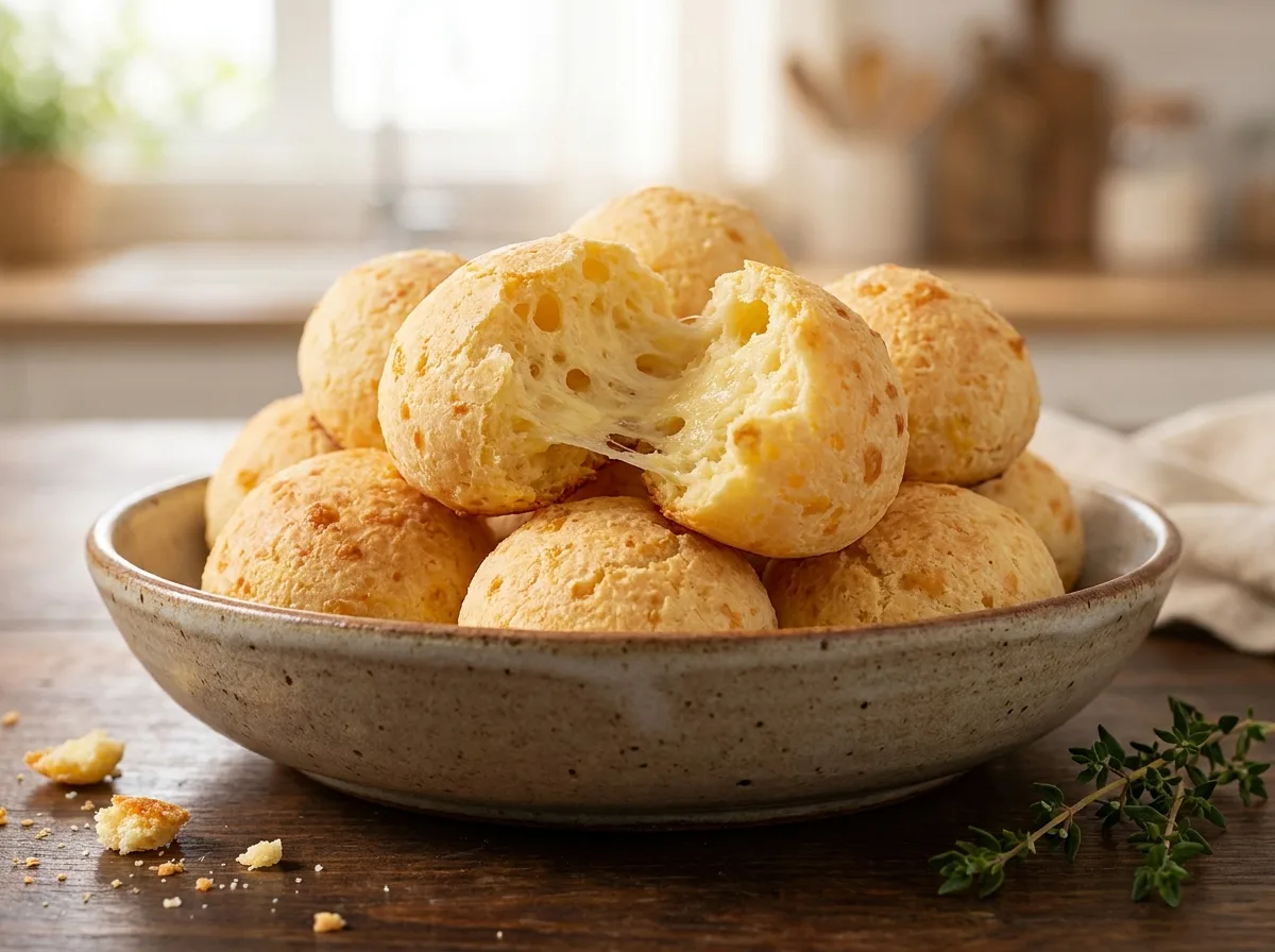 Pão de Queijo Low Carb de Preparo Rápido