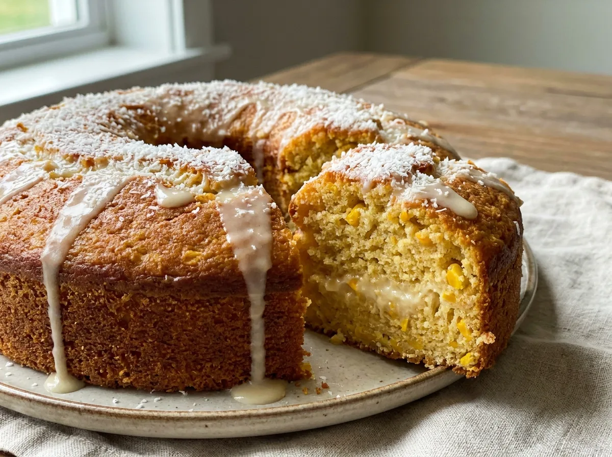 Bolo de Milho sem Glúten para Toda a Família